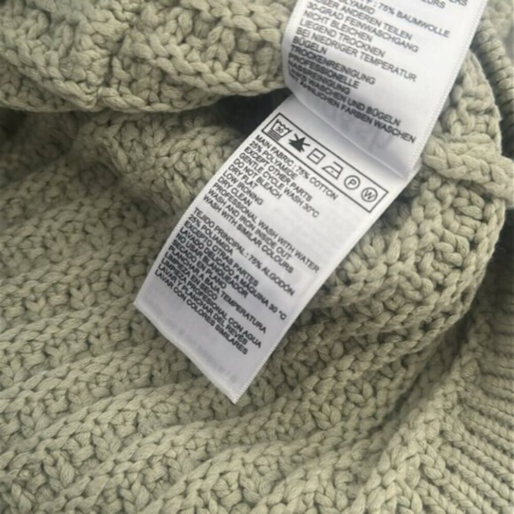 NEW Ba&sh Bash Gaspard Tweed Cardigan Jacket in Light Pastel Green | size M - Picture 10 of 11